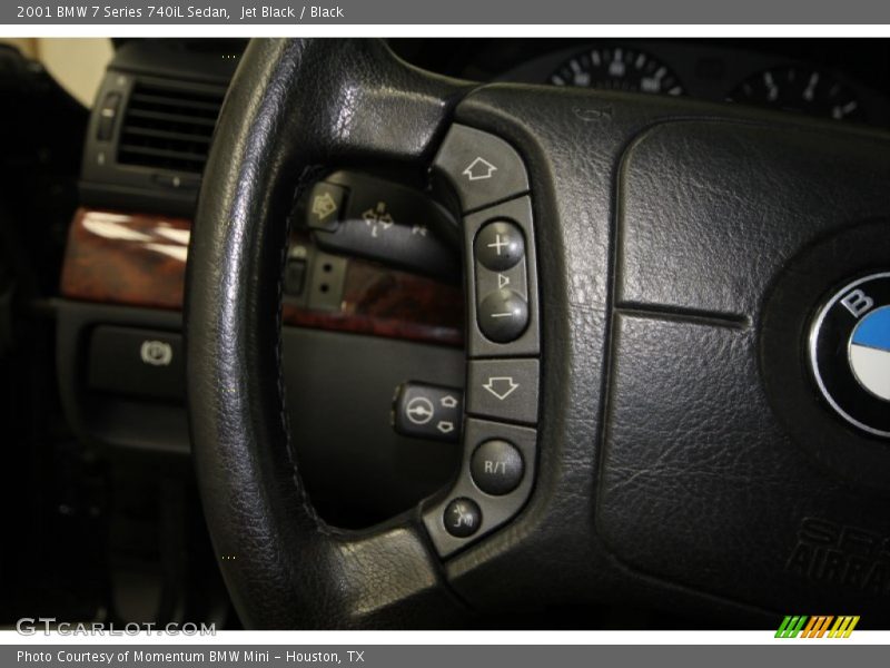 Jet Black / Black 2001 BMW 7 Series 740iL Sedan