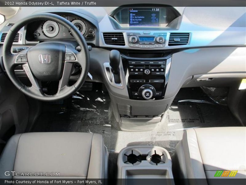 Taffeta White / Truffle 2012 Honda Odyssey EX-L