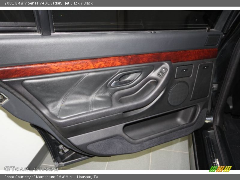 Jet Black / Black 2001 BMW 7 Series 740iL Sedan