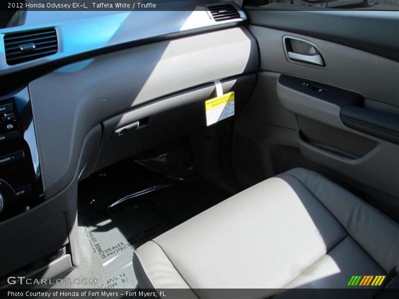 Taffeta White / Truffle 2012 Honda Odyssey EX-L