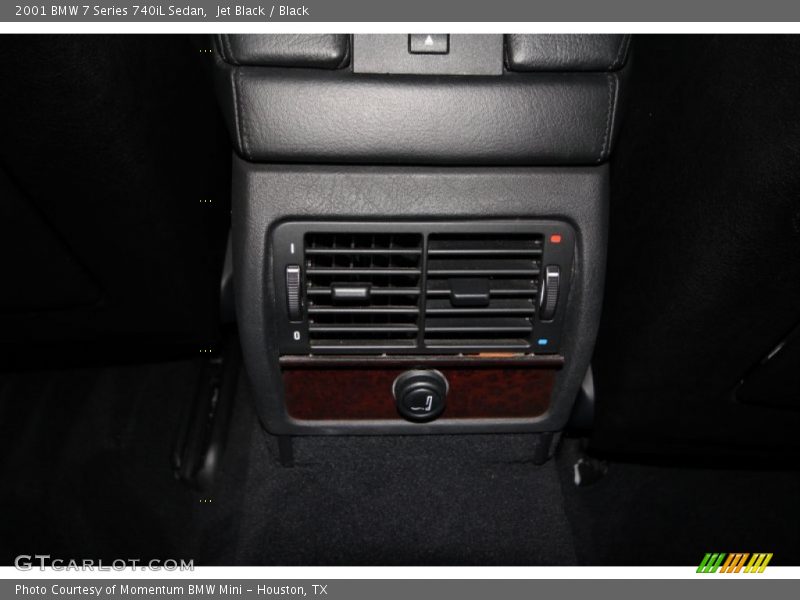 Jet Black / Black 2001 BMW 7 Series 740iL Sedan