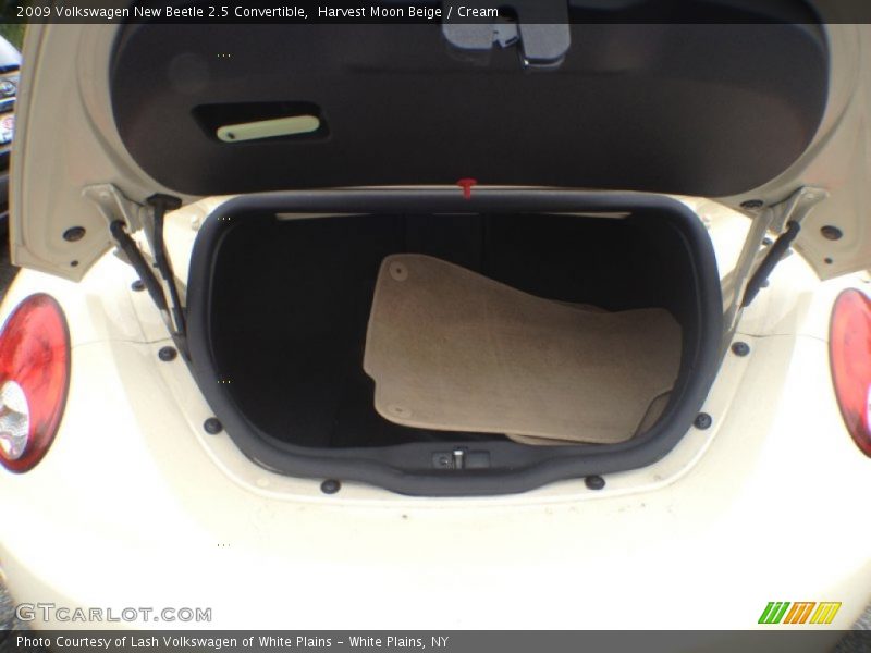 Harvest Moon Beige / Cream 2009 Volkswagen New Beetle 2.5 Convertible
