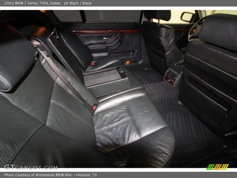 Jet Black / Black 2001 BMW 7 Series 740iL Sedan