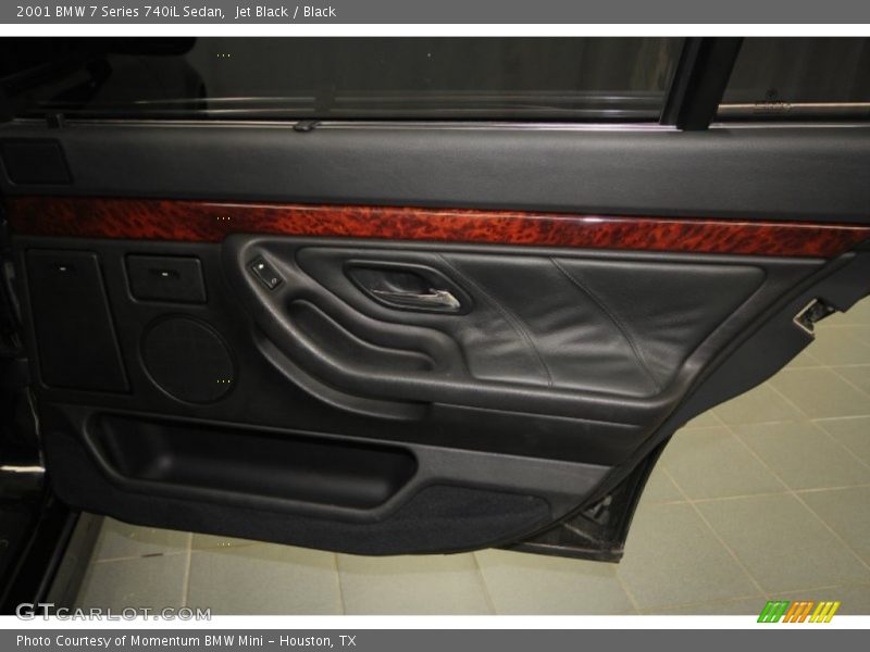 Jet Black / Black 2001 BMW 7 Series 740iL Sedan