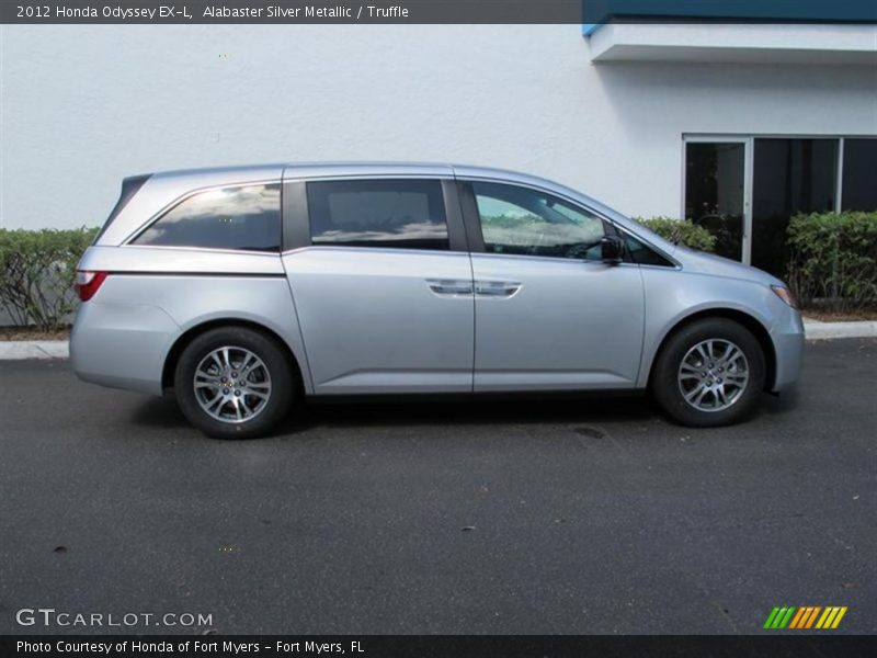 Alabaster Silver Metallic / Truffle 2012 Honda Odyssey EX-L
