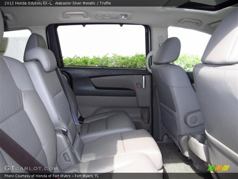 Alabaster Silver Metallic / Truffle 2012 Honda Odyssey EX-L