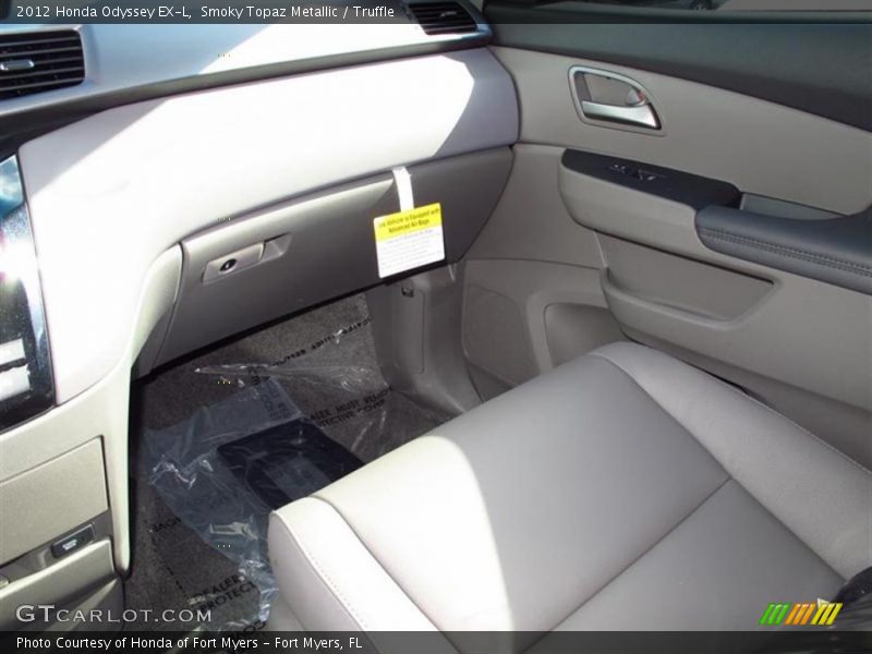 Smoky Topaz Metallic / Truffle 2012 Honda Odyssey EX-L