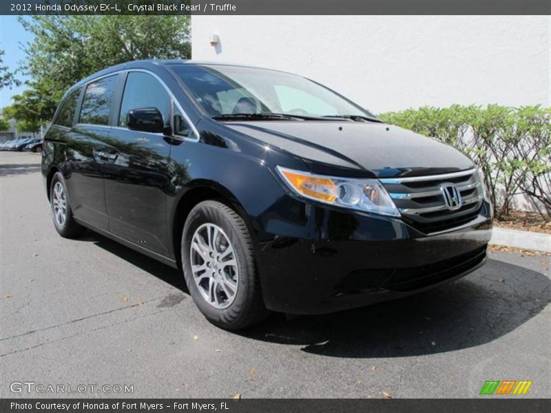 Crystal Black Pearl / Truffle 2012 Honda Odyssey EX-L