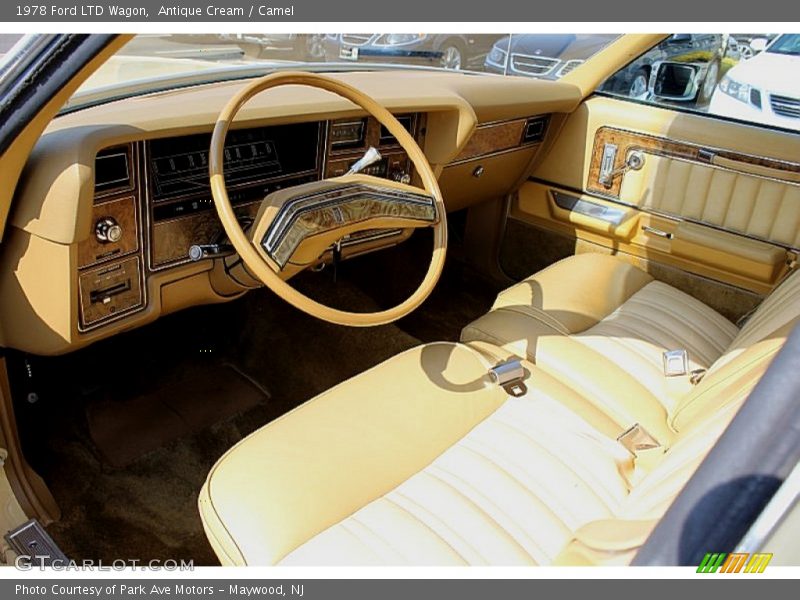  1978 LTD Wagon Camel Interior