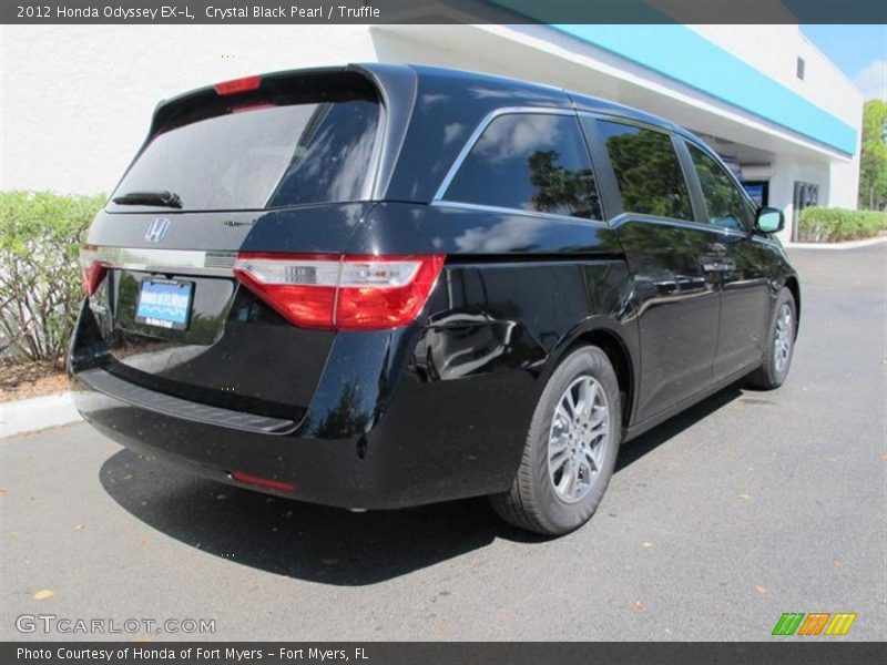 Crystal Black Pearl / Truffle 2012 Honda Odyssey EX-L