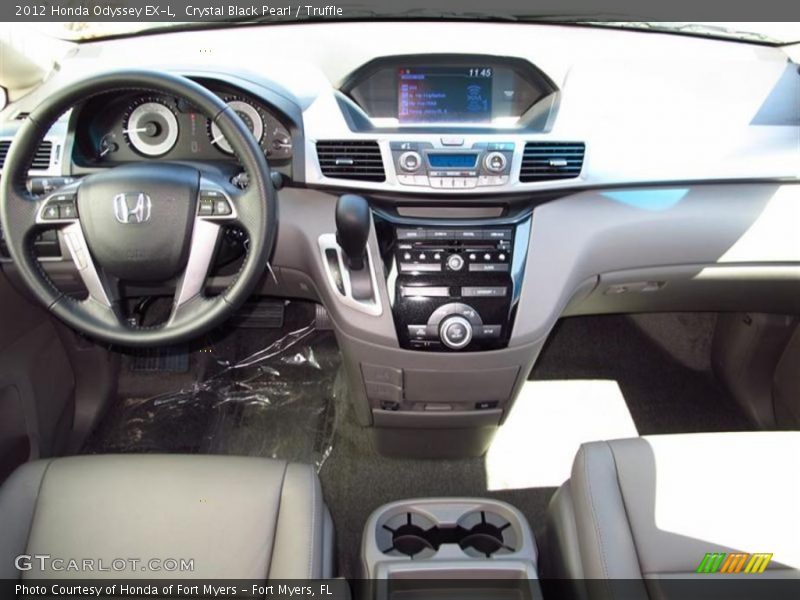 Crystal Black Pearl / Truffle 2012 Honda Odyssey EX-L