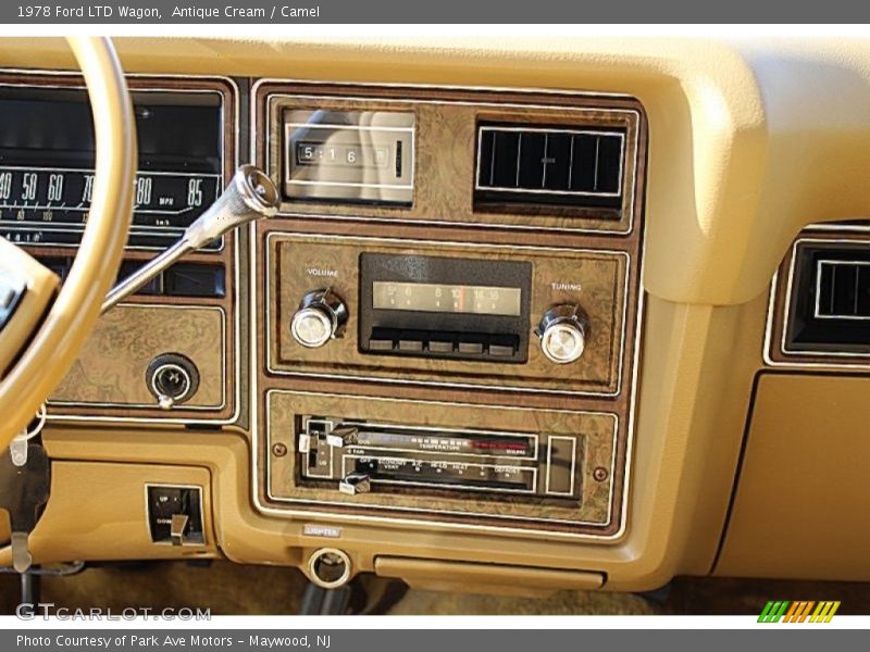 Controls of 1978 LTD Wagon