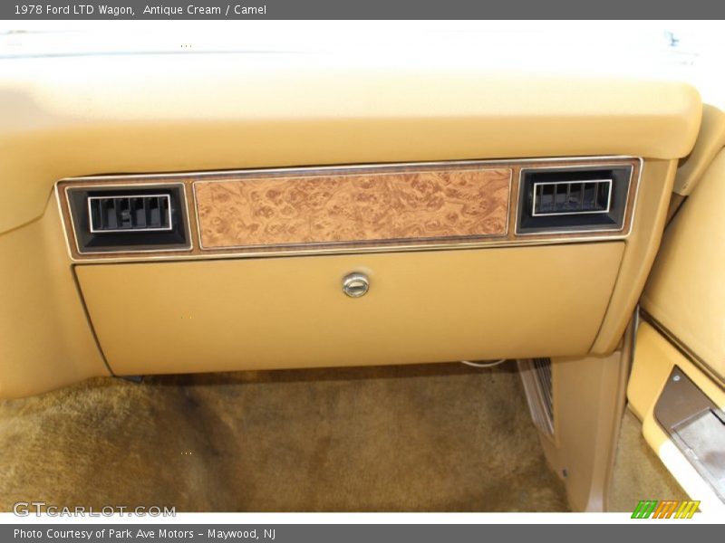 Dashboard of 1978 LTD Wagon
