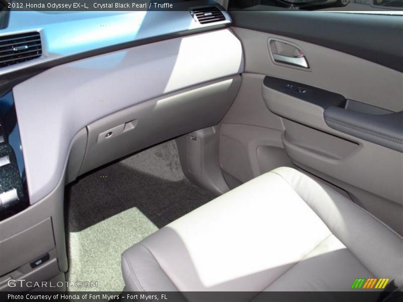 Crystal Black Pearl / Truffle 2012 Honda Odyssey EX-L