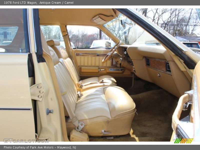 Front Seat of 1978 LTD Wagon