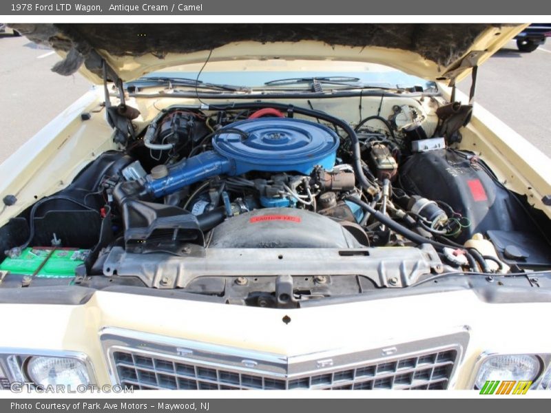  1978 LTD Wagon Engine - 7.5 Liter OHV 16-Valve V8
