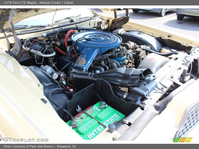  1978 LTD Wagon Engine - 7.5 Liter OHV 16-Valve V8