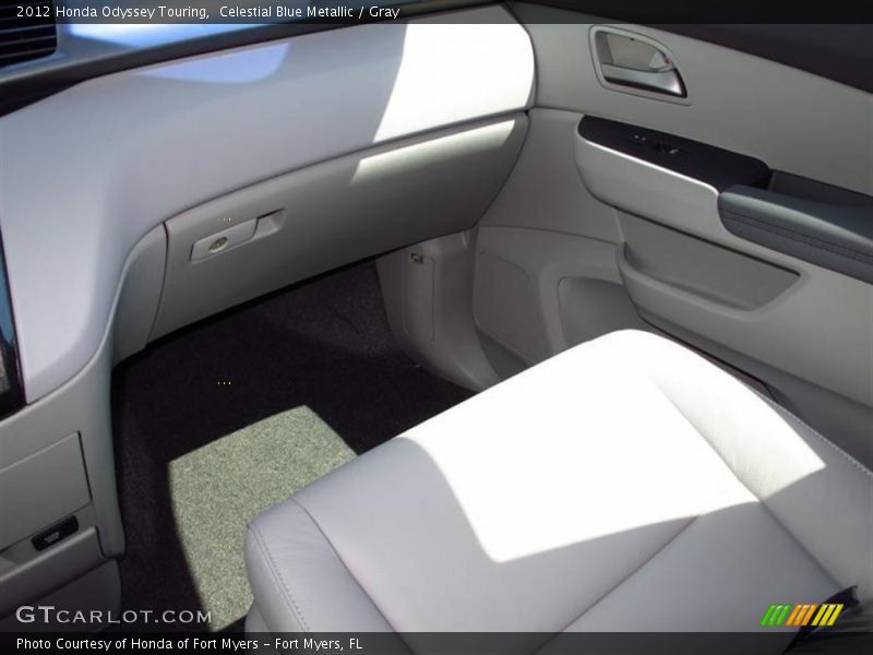 Celestial Blue Metallic / Gray 2012 Honda Odyssey Touring