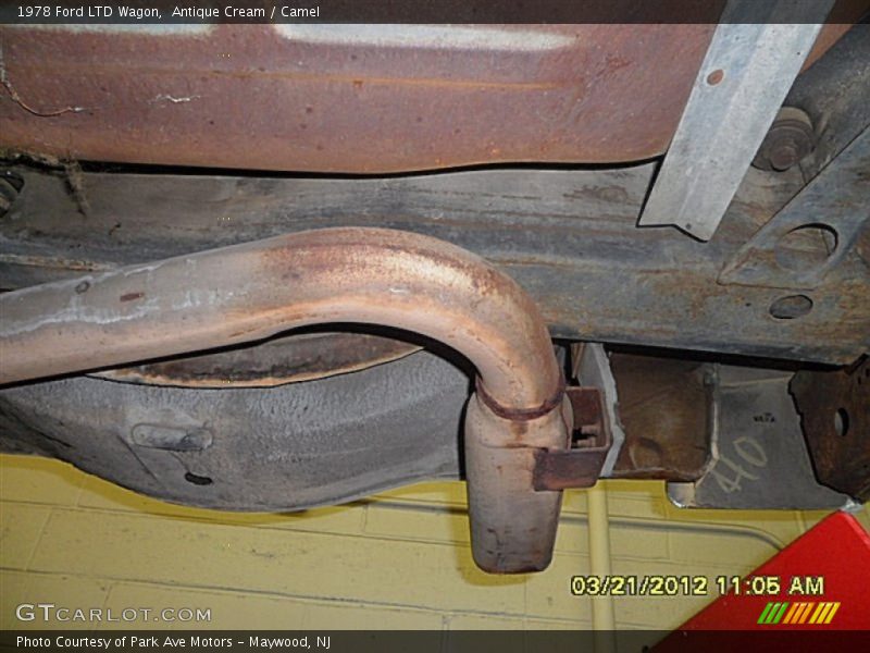 Undercarriage of 1978 LTD Wagon