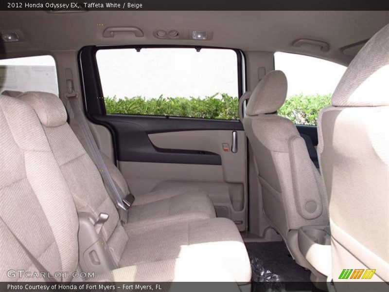 Taffeta White / Beige 2012 Honda Odyssey EX