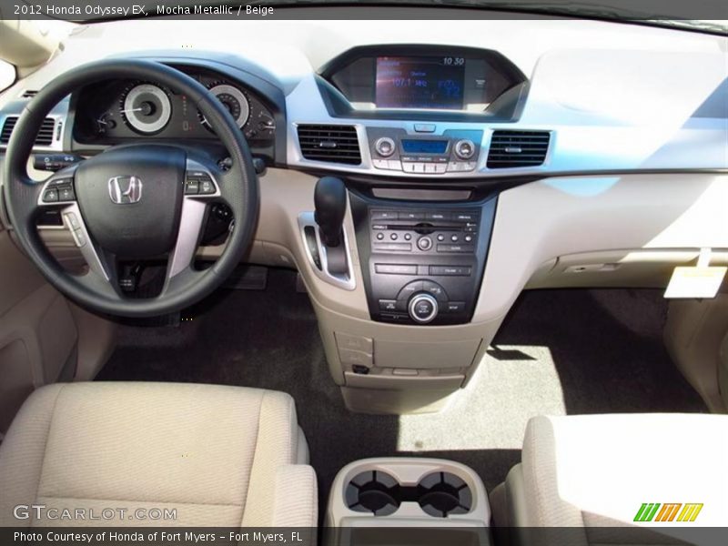 Mocha Metallic / Beige 2012 Honda Odyssey EX