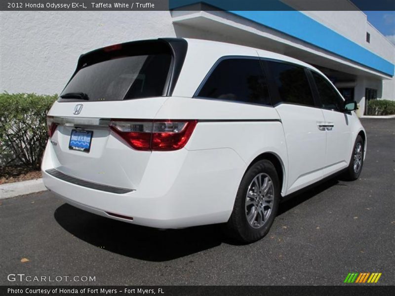 Taffeta White / Truffle 2012 Honda Odyssey EX-L