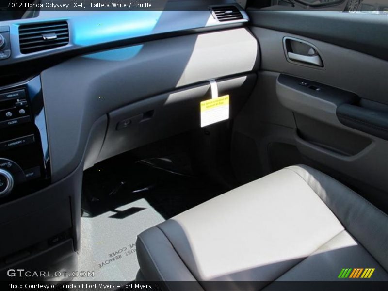 Taffeta White / Truffle 2012 Honda Odyssey EX-L