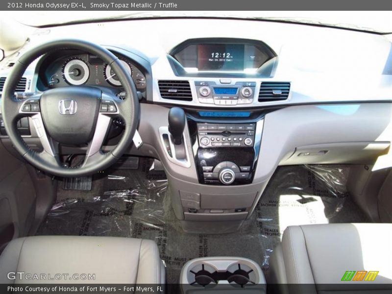 Dashboard of 2012 Odyssey EX-L