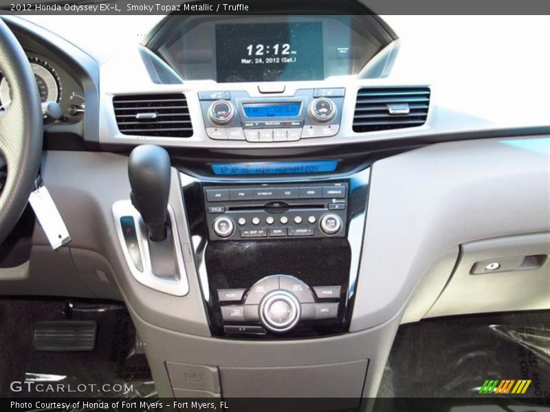 Controls of 2012 Odyssey EX-L