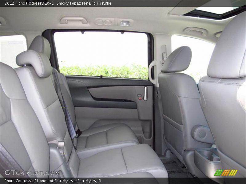 Smoky Topaz Metallic / Truffle 2012 Honda Odyssey EX-L
