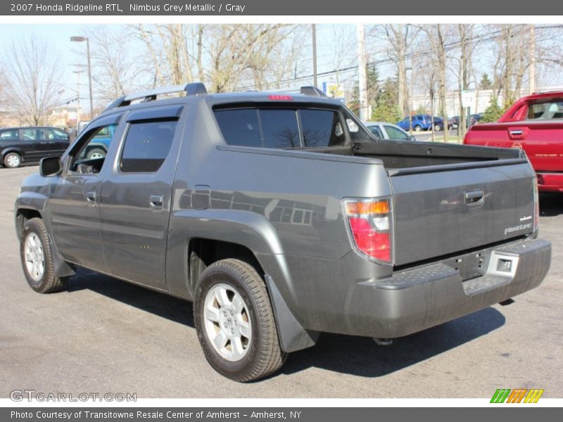 Nimbus Grey Metallic / Gray 2007 Honda Ridgeline RTL