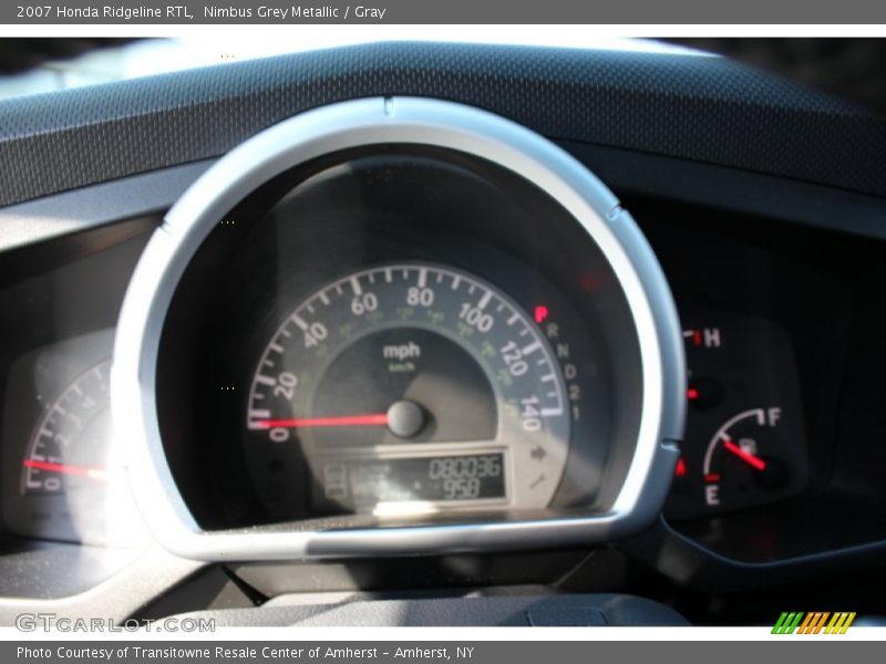 Nimbus Grey Metallic / Gray 2007 Honda Ridgeline RTL
