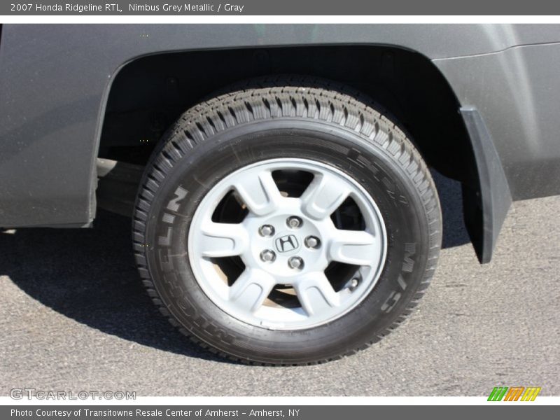 Nimbus Grey Metallic / Gray 2007 Honda Ridgeline RTL