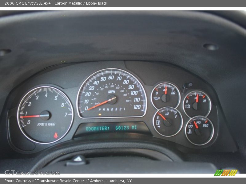 Carbon Metallic / Ebony Black 2006 GMC Envoy SLE 4x4