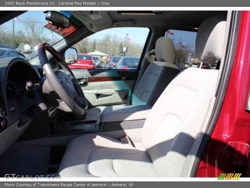 Cardinal Red Metallic / Gray 2007 Buick Rendezvous CX