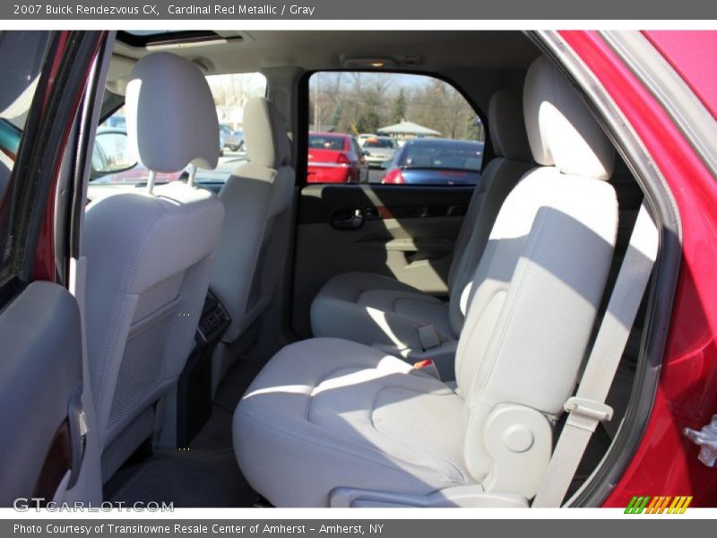 Cardinal Red Metallic / Gray 2007 Buick Rendezvous CX