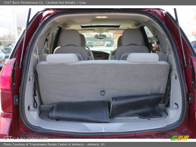 Cardinal Red Metallic / Gray 2007 Buick Rendezvous CX
