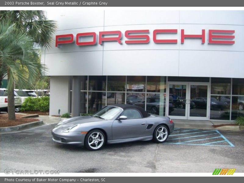 Seal Grey Metallic / Graphite Grey 2003 Porsche Boxster