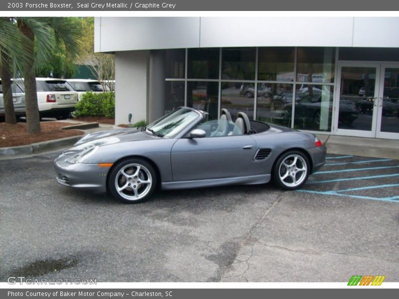 Seal Grey Metallic / Graphite Grey 2003 Porsche Boxster