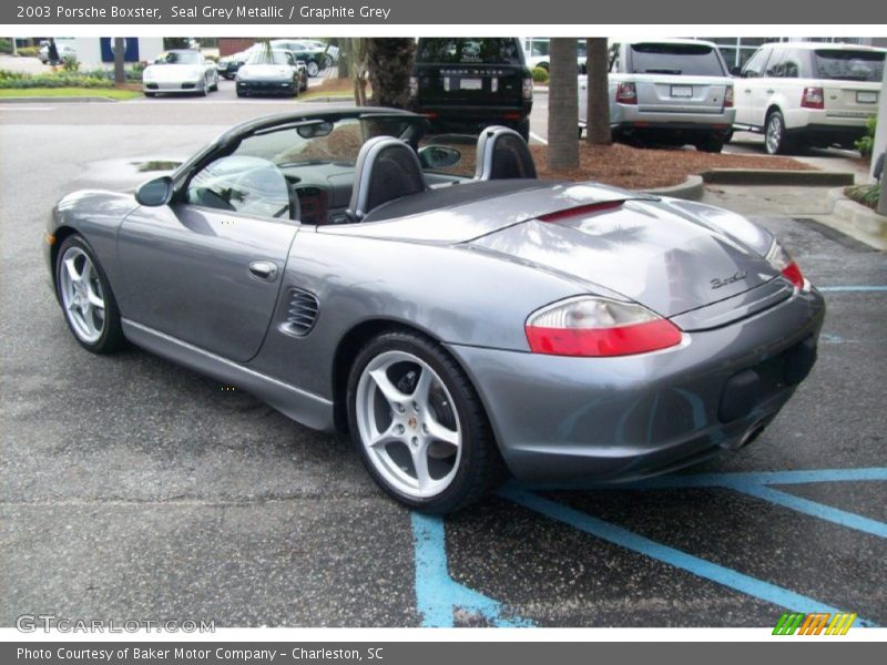 Seal Grey Metallic / Graphite Grey 2003 Porsche Boxster