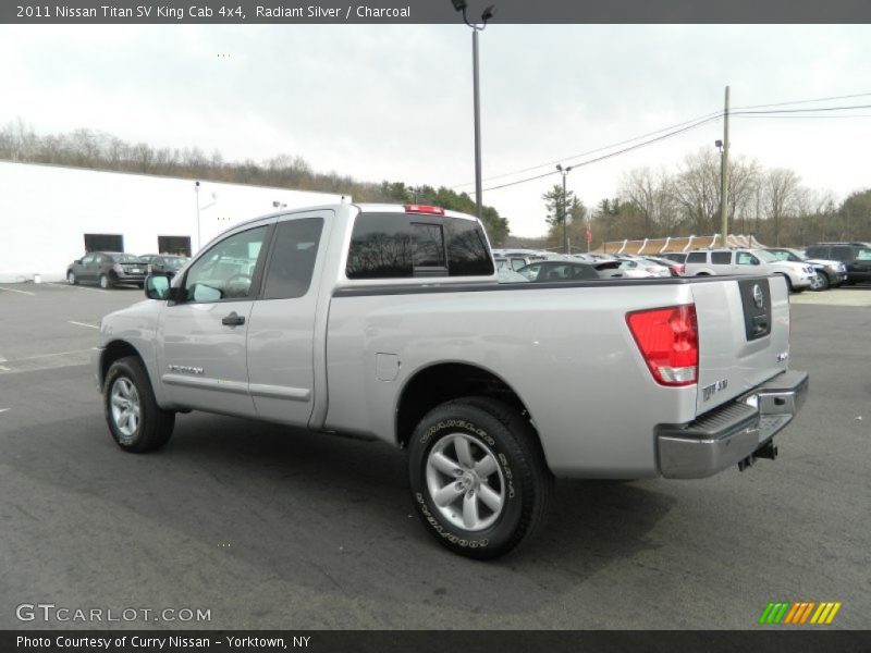 Radiant Silver / Charcoal 2011 Nissan Titan SV King Cab 4x4