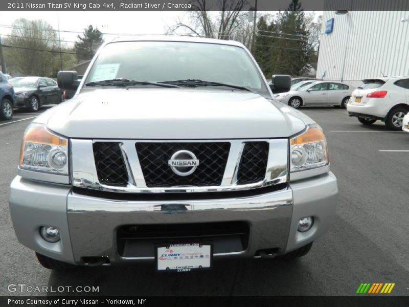Radiant Silver / Charcoal 2011 Nissan Titan SV King Cab 4x4