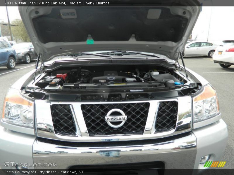 Radiant Silver / Charcoal 2011 Nissan Titan SV King Cab 4x4