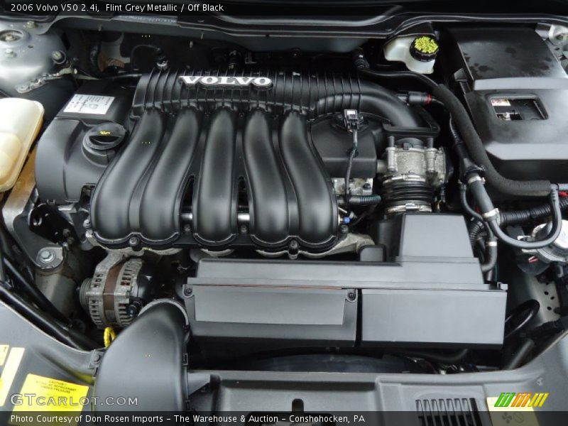  2006 V50 2.4i Engine - 2.4 Liter DOHC 20-Valve VVT 5 Cylinder