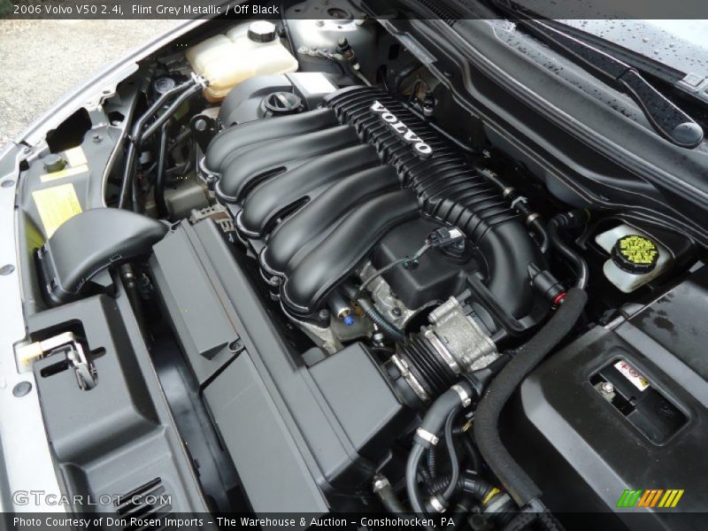  2006 V50 2.4i Engine - 2.4 Liter DOHC 20-Valve VVT 5 Cylinder