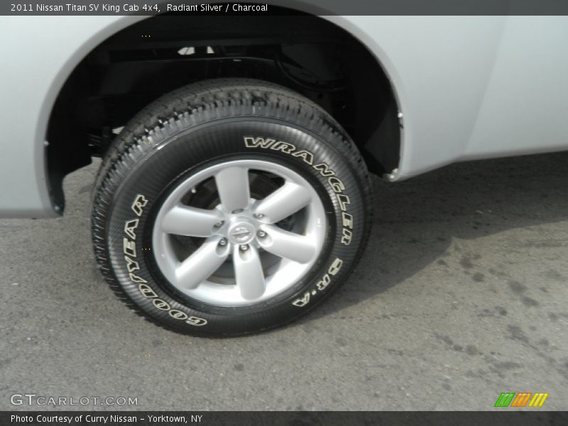 Radiant Silver / Charcoal 2011 Nissan Titan SV King Cab 4x4