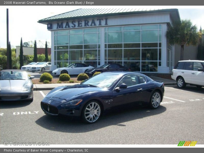 Blu Oceano (Dark Blue) / Beige 2008 Maserati GranTurismo