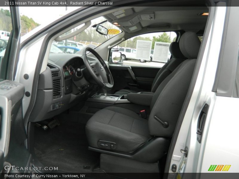 Radiant Silver / Charcoal 2011 Nissan Titan SV King Cab 4x4