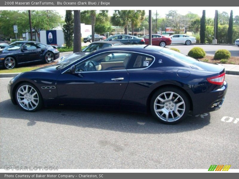 Blu Oceano (Dark Blue) / Beige 2008 Maserati GranTurismo