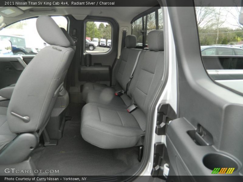 Radiant Silver / Charcoal 2011 Nissan Titan SV King Cab 4x4